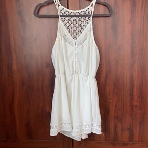 Cream romper